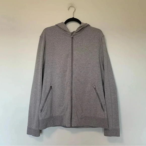 Lululemon grey  full zip hoodie - Picture 1 of 8